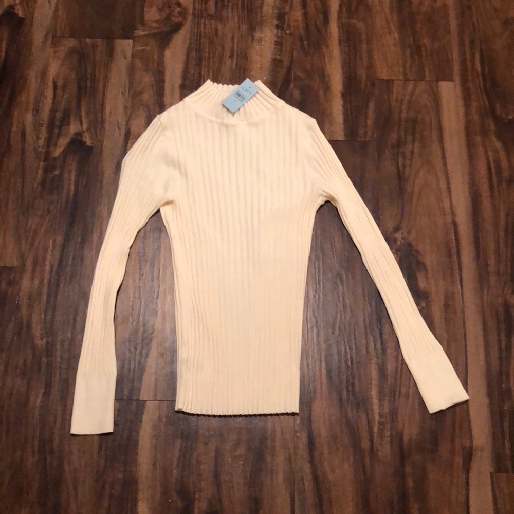 LOFT mock neck sweater